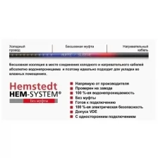 Нагревательный кабель в стяжку Hemstedt BR-IM 49.35 м, 17Вт/м