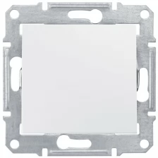 Переключатель перекрестный SCHNEIDER ELECTRIC 1-кл. Sedna 10А IP20 (сх. 7) 250В бел., SDN0500121