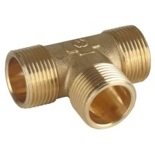 Тройник латунный 3/4" НР, General Fittings 270010H050505A