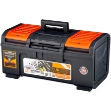 Ящик с органайзером BLOCKER Boombox BR3941, 48x26,8x23,6 см, 19 , черный/оранжевый