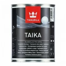 Лазурь KL Taika Helmiäislasyyri (Тайка) TIKKURILA 0,9 л золотистый