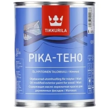 Tikkurila Pika-Teho,Акрилатная краска,для деревянных фасадов, содержащая масло, база А, 0,225л