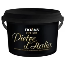 Pietre dItalia - штукатурка с эффектом натурального травертина TICIANA DELUXE (Артикул: 4300002907; Фасовка = 0,9 л)