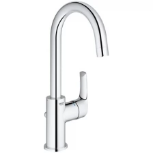 Смеситель для раковины GROHE Eurosmart New 23537002 со сливным гарнитуром, L-size