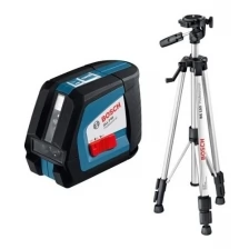 Лазерный уровень Bosch GLL 2-50 C Professional + BS 150 (0601063105)