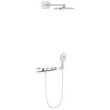 Душевая система GROHE Rainshower SmartControl 360 MONO (26446000) с термостатическим смесителем, без встраиваемой части, хром