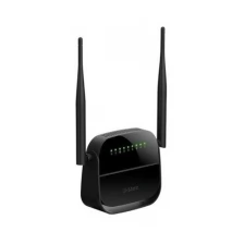 Беспроводной маршрутизатор ADSL D-Link DSL-2750U/R1A 802.11bgn 300Mbps 2.4 ГГц 4xLAN USB черный