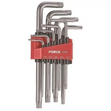 FORCE Набор имбусовых ключей FORCE TORX удлиненные 9 шт 5098L