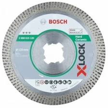 Алмазный диск по керамике 125×22.23×1.8×10 мм X-LOCK Best for Hard Ceramic Bosch 2608615135