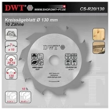 Диск пильный по дереву, (CS-R20/140) 140 х 20/12,75 х 12T DWT