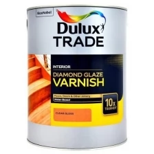 DULUX Diamond Glaze 90 лак паркетный водный глянцевый (1л) / DULUX Trade Diamond Glaze 90 лак для паркета водный глянцевый (1л)