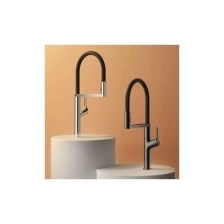 Поворотный смеситель кухонный Xiaomi Diiib Rotatable Kitchen Faucet Black (DXCF004)