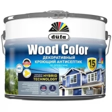 Антисептик кроющий для древесины Dufa Wood Color полуматовый (2,5л) лунная ночь