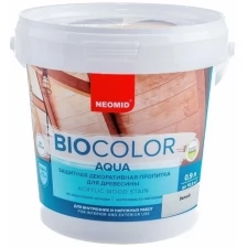 Пропитка Neomid BIO COLOR aqua NEW 2014 белый /0.9л/ Н -AQUA-0,9/бел