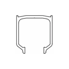 Верхняя направляющая ARMADILLO FOLDING/40/1000 track (1м) /40201/