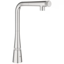 Однорычажный смеситель Grohe Zedra SmartControl суперсталь 31593DC2