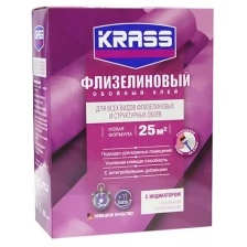 Клей KRASS Флизелиновый для обоев 300г